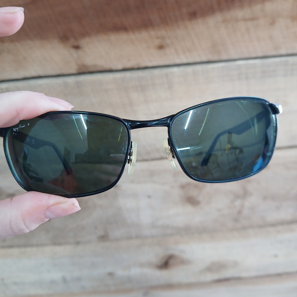 Ray-Ban RB3534 004 Sunglasses black FRAMES ONLY 59-17-135 with case - Picture 7 of 14